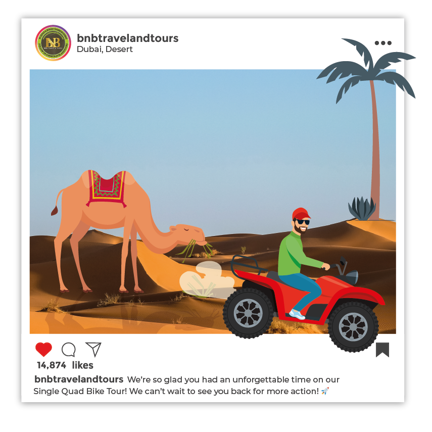 1 & 2 Seater Quad Bikes in Dubai